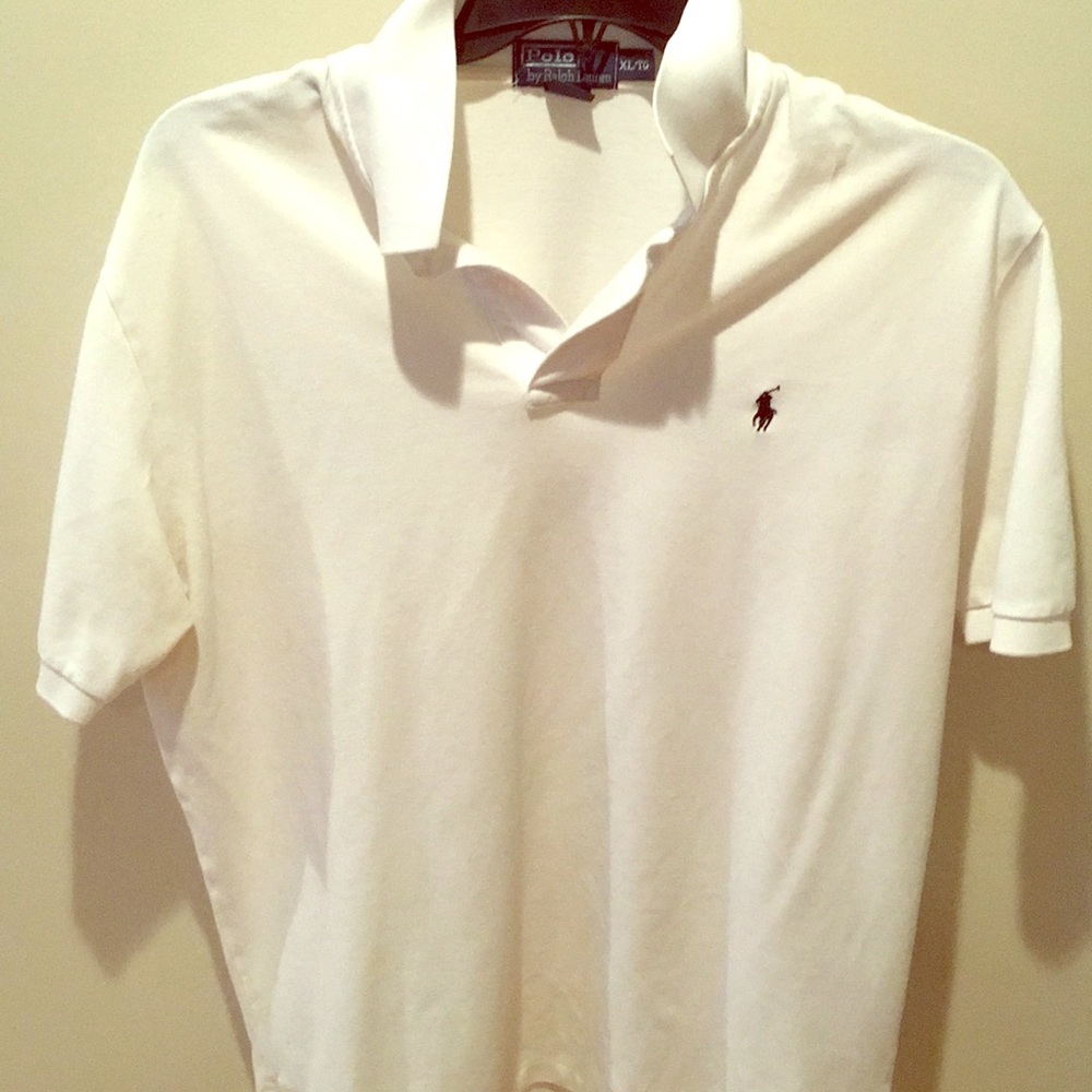 White collared polo Tee
